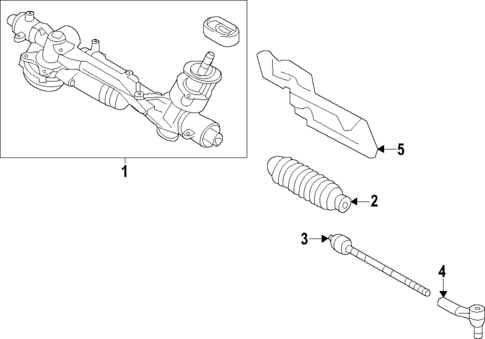 Steering Gear & Linkage for 2022 Volkswagen Jetta #0