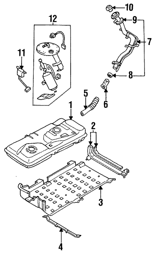 JE1713350A - : Fuel Pump for Mazda Image