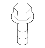 9YA42A816 - Air &amp; Fuel Delivery: Air Filter Housing Bolt for Mazda Image