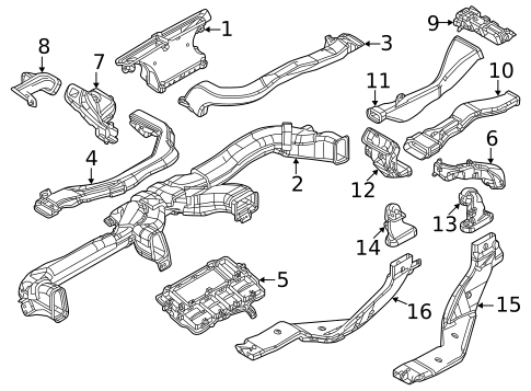 Ducts for 2024 Mazda CX-50 #0