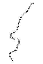 86655SA130 - Body: Upper Hose for Subaru Image