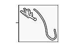 86655AA030 - Body: Lower Hose for Subaru: Forester, Impreza Image