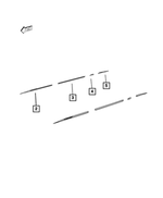 5ZH26SZOAA - Conversion and Upfit Packages: Rear Door Molding, Right for Mopar Image
