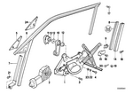 51321944069 - Vehicle Trim: Electr.Window Lifter Front Left for BMW Image
