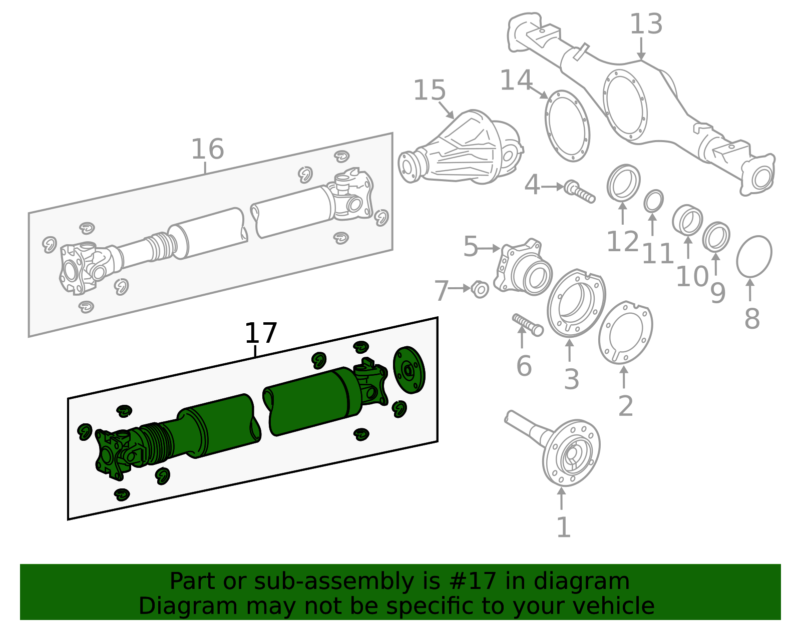 PartsFlow 2-PC Fuel Tank Strap Set For 2007-2020 Toyota Tundra 4.6L/5.7L V8 With Off-Road Package