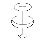 678670C010 - Body: Rear Weather-strip Retainer for Lexus: NX250, NX350, NX350h, NX450h+ Image