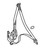 4KE857705JV04 - Electrical: Seat Belt Assembly for Audi: e-tron Quattro, e-tron S, e-tron S Sportback, e-tron Sportback, Q8 e-tron, Q8 e-tron Sportback, SQ8 e-tron, SQ8 e-tron Sportback Image