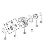 52107902AA - NAG1; W5A580; 5-Speed; Automatic Transmission: Transmission Oil Pump for Mopar Image