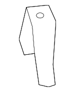 41007421763 - Body: Aperture Panel Upper Bracket for BMW: 740e xDrive, 740i, 740i xDrive, 745e xDrive, 750i, 750i xDrive, M760i xDrive Image