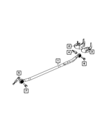 68453329AA - Front Suspension: Track Bar Bracket for Ram: 2500, 3500 Image
