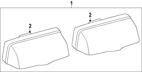 License Lamps for 2025 Lexus TX550h+ #0