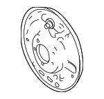 68003576AA - Brakes: Backing Plate for Ram: Dakota Image