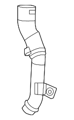 52014691AB - Cooling System: Outlet Tube for Fiat: 500 Image