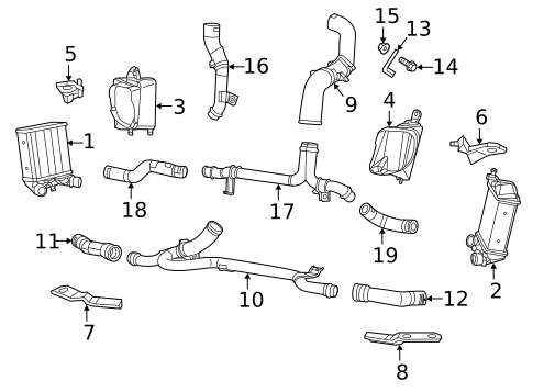 Intercooler for 2017 Fiat 500 #0