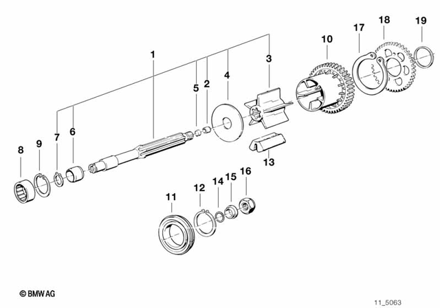 11211461755 - : Lock Ring                 for BMW-Motorrad Image