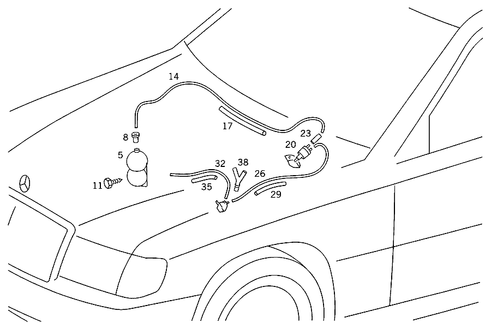 Vacuum Parts, 2 Selection Programs for 1986 Mercedes-Benz 300E #0