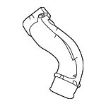 17281RPYG01 - Engine: Air Outlet Tube for Honda Image