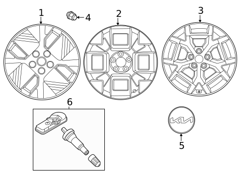 Wheels for 2025 Kia Carnival #0