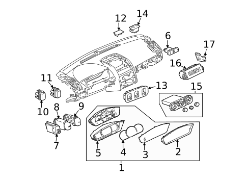 Automatic Temperature Controls for 2006 Mitsubishi Galant #0