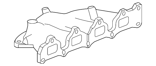 Exhaust Manifold With Gasket For Chevrolet Equinox & GMC Terrain L4 2.4L 2015-2017 – Direct Replacement, Cast Iron, Includes Hardware