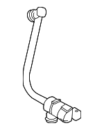 13907537113 - Emission System: Vent Pipe for BMW: 550i, 650i, 750i, 750Li, X5 Image