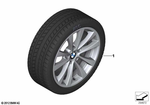 36112456813 - Retrofitting / Conversion / Accessories: Rdci Wheel &amp; Tire, Winter, Light Alloy for BMW: 320i, 320iX, 328d, 328dX, 328i, 328iX, 330e, 330i, 330iX, 335i, 335iX, 340i, 340iX, 428i, 428iX, 430i, 430iX, 435i, 435iX, 440i, 440iX, Hybrid 3 Image image