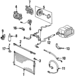 80110SV1A21 - HVAC: Condenser for Honda: Accord Image