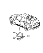 56038834AB - Electrical: Dynamics Sensor for Mopar Image