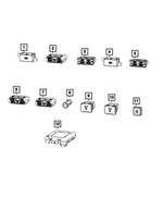 68487349AB - Electrical: Charging Port Usb for Mopar Image