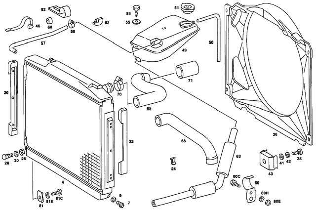 1165000675 - : Hose for Mercedes-Benz Image