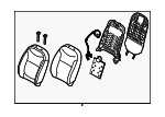 88300B2140KG1 - : Seat Back Assembly for Kia: Soul Image