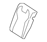 24792009029H93 - Body: Seat Back Cover for Mercedes-Benz Image
