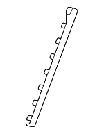 24797301008T92 - Body: Trim Cover for Mercedes-Benz Image