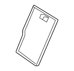 24792402009E83 - Body: Seat Back Panel for Mercedes-Benz Image