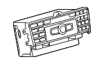 1729004411 - Entertainment &amp; Telematics: Radio Control Unit for Mercedes-Benz Image