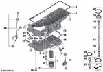 11138651107 - : Gasket, Oil Pan for BMW Image