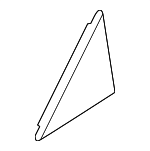 8V5837637A5FQ - Body: Corner Trim for Audi: A3, A3 Quattro, S3 Image