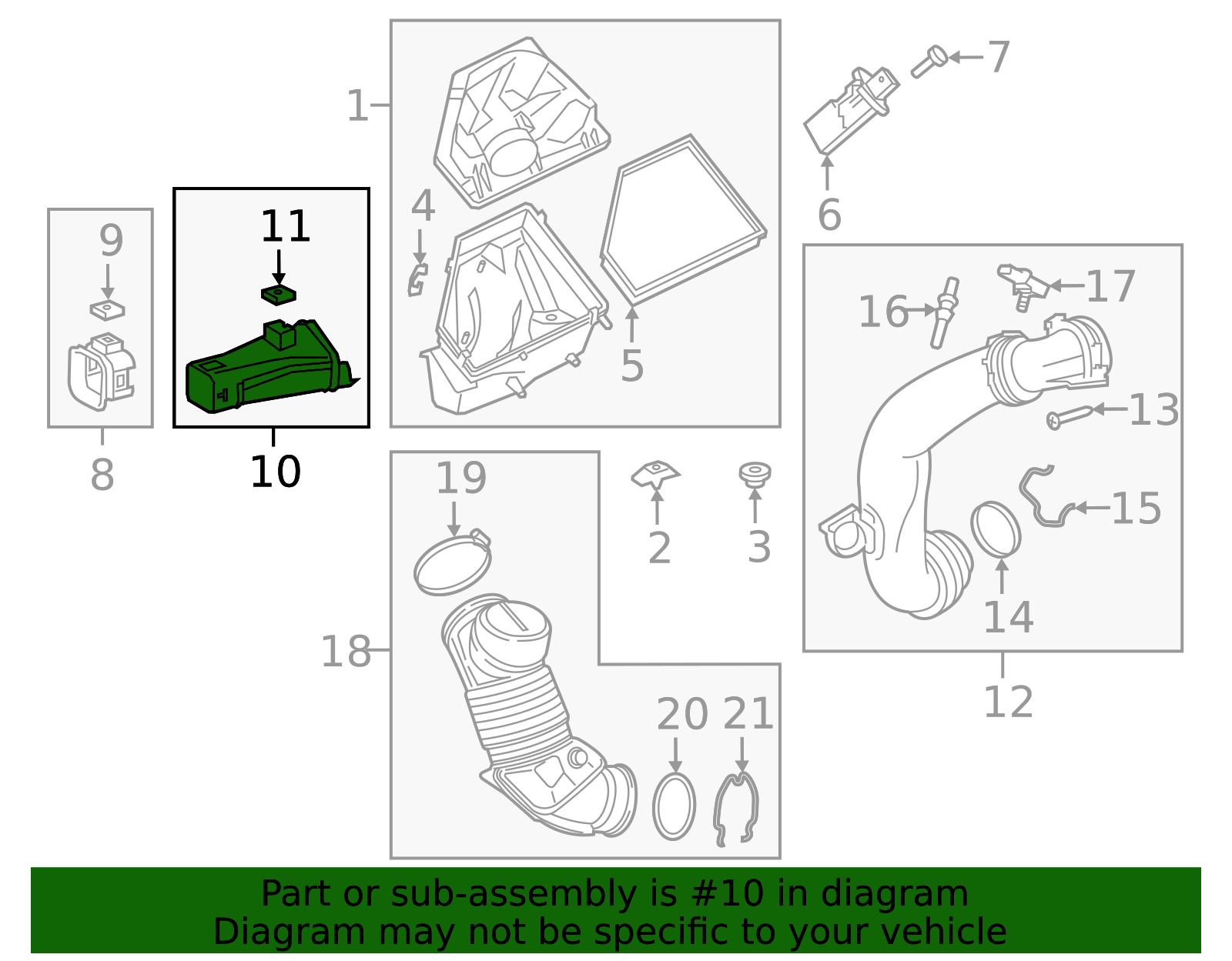 17751-WAA01 - Engine Air Intake Hose - 2020-2026 Toyota GR Supra | OEM ...