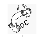 17882WAA02 - Engine: Intake Tube for Toyota: GR Supra Image