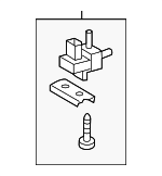 2586036020 - Emission System: Vacuum Switch for Toyota: 4Runner, Highlander, Sienna, Tundra Image