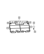 5SR81DX9AA - Interior Trim: Load Floor Door Assembly, Right for Mopar Image
