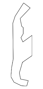 874453LM0A - Body: Latch Cover for Nissan: NV200 Image