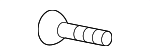 9YA500602 - Body: Lock Screw for Mazda Image
