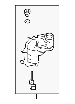 LR181676 - Cooling System: Reservoir Tank for Land Rover: Range Rover, Range Rover Sport Image