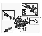 D3500043 - Suspension: Differential Assembly for Audi Image