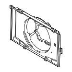 67327646079 - Cooling System: Fan Shroud for BMW: i3, i3s Image