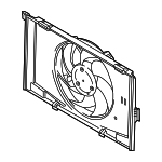 17428642143 - Cooling System: Fan &amp; Motor for BMW: i3, i3s Image