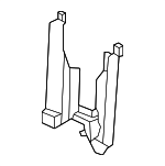 51749854484 - Body: Upper Shutter Front Cover for BMW: 430i, 430i Gran Coupe, 430i xDrive, 430i xDrive Gran Coupe, M440i, M440i Gran Coupe, M440i xDrive, M440i xDrive Gran Coupe Image