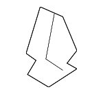 7M3827649 - Body: Lift-gate Trim Panel Clip for Audi Image