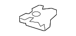 7M3827649 - Body: Lift-gate Trim Panel Clip for Audi Image